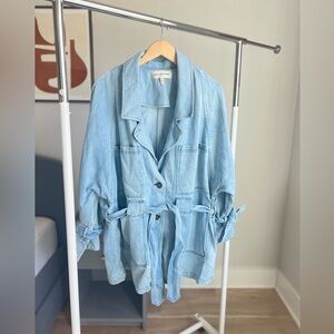 Mara Hoffman Arlo Denim Jacket – XL – Sustainable, Chic & Timeless